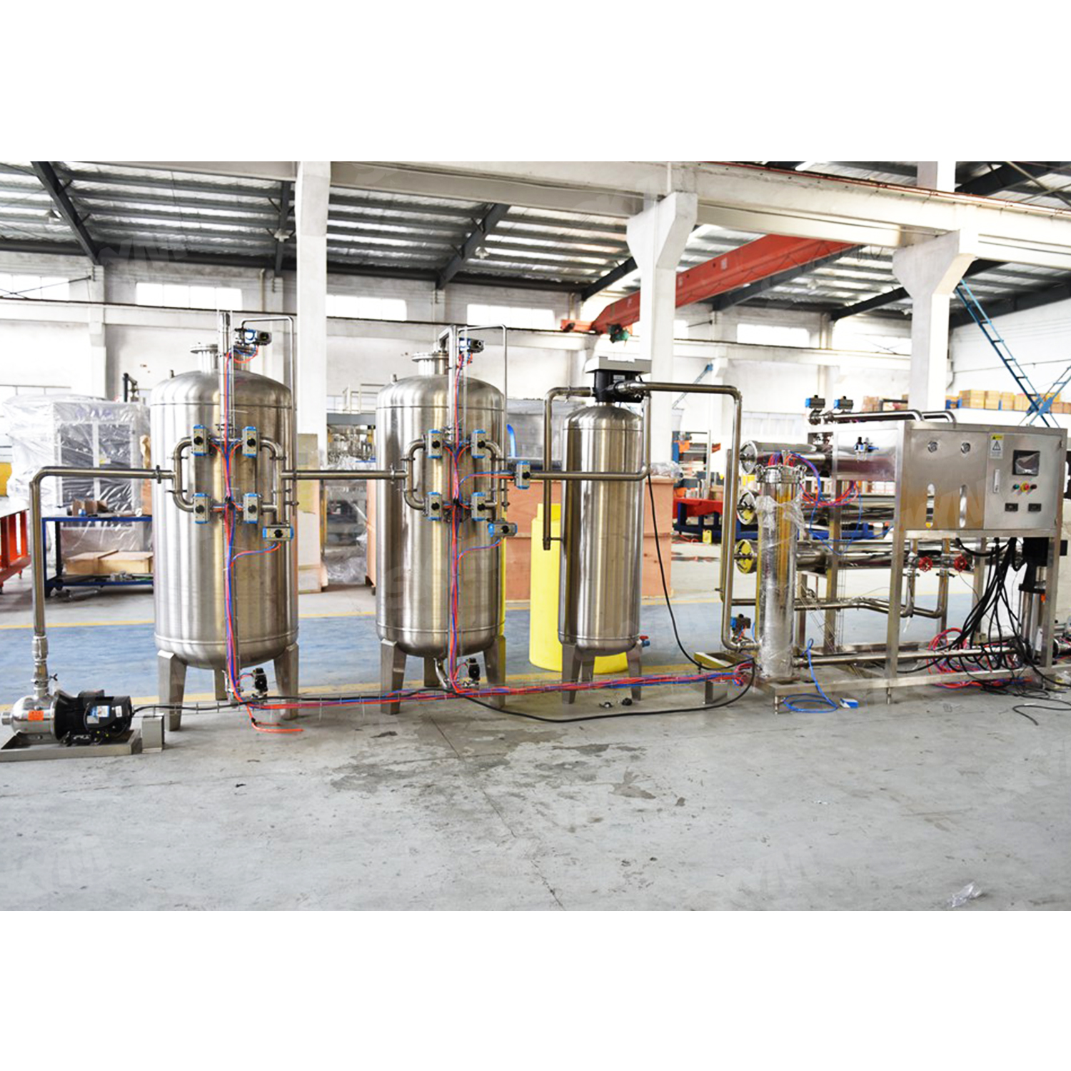 Filtrasi Air Minum Mini Industri Kecil Murni